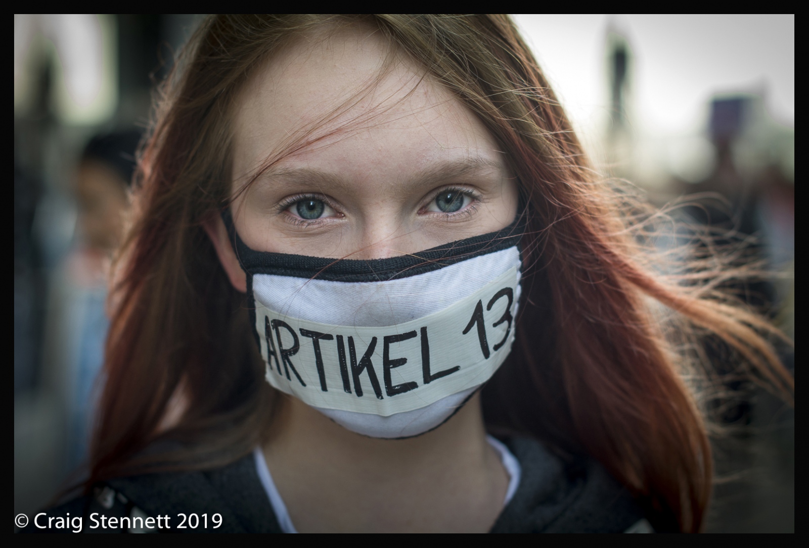 Article 13 Protest, Leipzig, Germany.