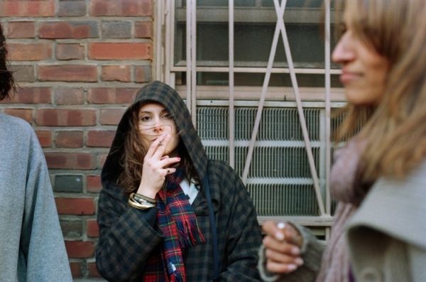 Image from II: For No. 9 - Michele outside her house, Brooklyn, NY