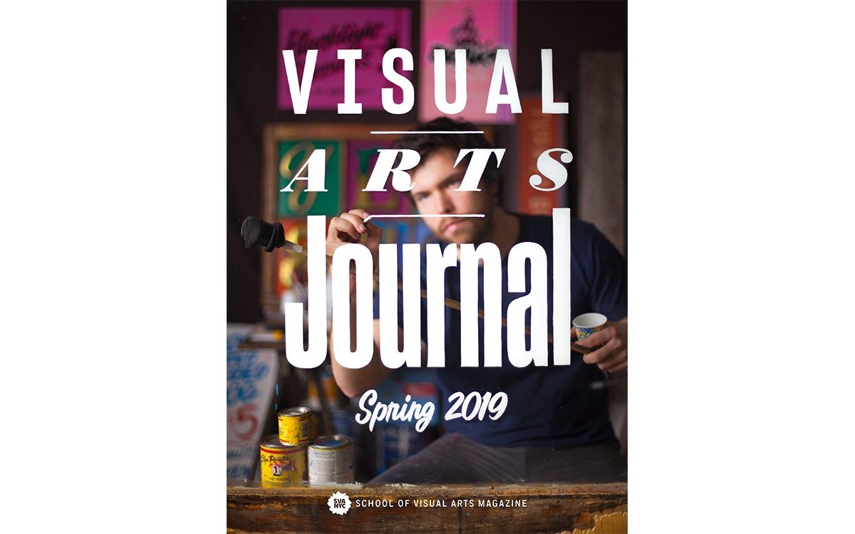 Thumbnail of Antonio Pulgarin's Feature Spread in Spring 2019 Edition of Visual Arts Journal
