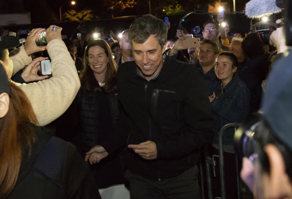 Democratic presidential candidate and former Texas congressman Beto O&rsquo;Rourke during his presidential campaign kickoff rally in Austin,Texas, in front of the Texas State Capitol, Saturday, March 30,2019 &nbsp;Thousands of supporters shouted &ldquo;Beto!&rdquo;