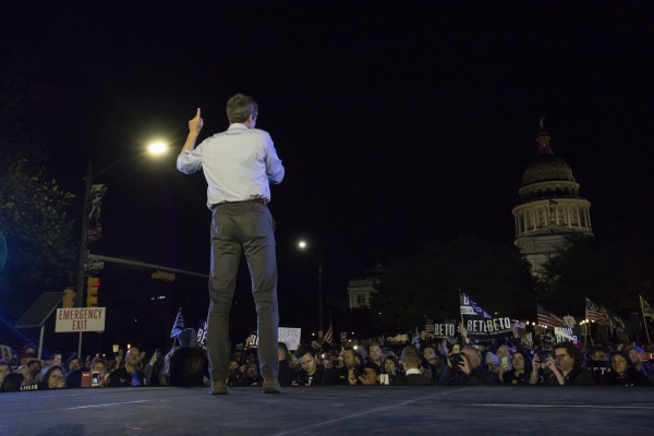 Image from Beto O'Rourke in Austin - Democratic presidential candidate and former Texas...