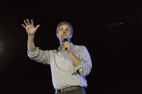 Democratic presidential candidate and former Texas congressman Beto O&rsquo;Rourke speaks during his presidential campaign kickoff rally in Austin,Texas, in front of the Texas State Capitol, Saturday, March 30,2019 &nbsp;Thousands of supporters shouted &ldquo;Beto!&rdquo;