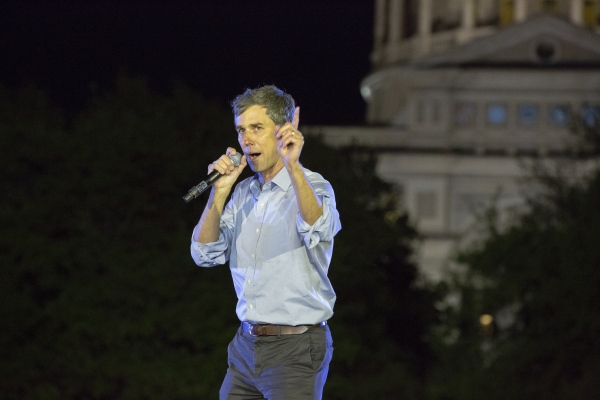 Beto O'Rourke in Austin - Democratic presidential candidate and former Texas...