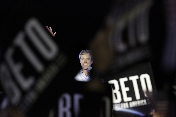 Image from Beto O'Rourke in Austin - Democratic presidential candidate and former Texas...
