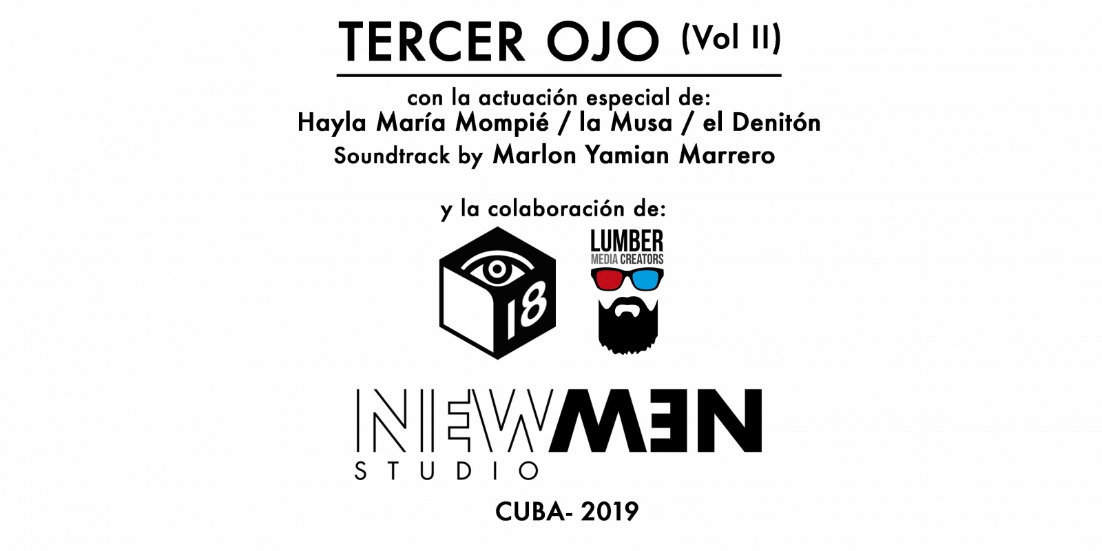 Thumbnail of #NEWMENstudio in the Cuban young filmmakers festival.