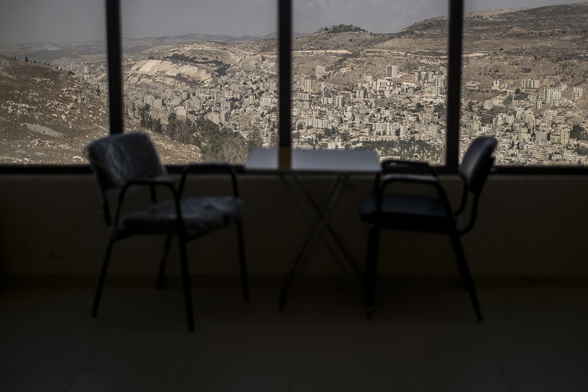 THE LAST SAMARITANS -    Views of Nablus city from Kiryat Luza, Samaritan...