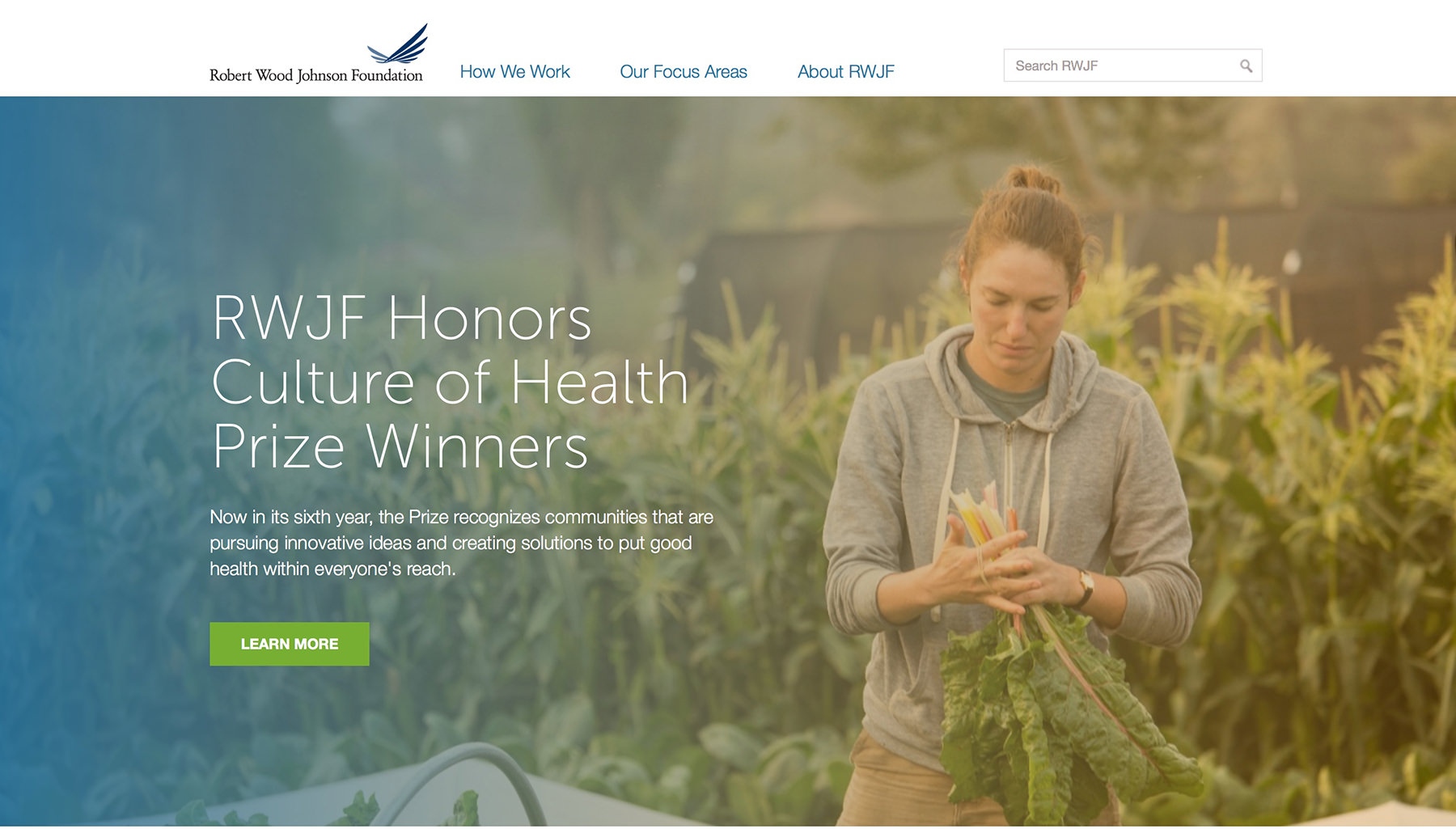 Robert Wood Johnson Foundation - The Culture of Health Prize celebrates communities where...