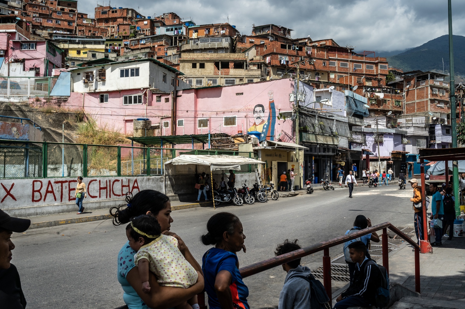 (Caracas, Venezuela) - &nbs... Petare slum (eastern Caracas).