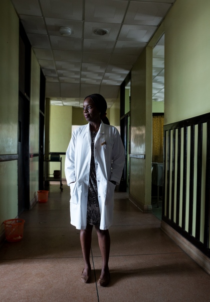 Science Saves -  Portrait of Dr. Nike Bello. Dr. Nike Bello is a...