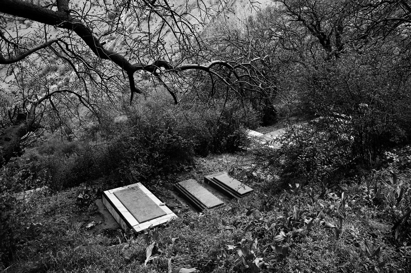 THE WAR IS STILL ALIVE - The graves of Iranian civilians who were killed by...