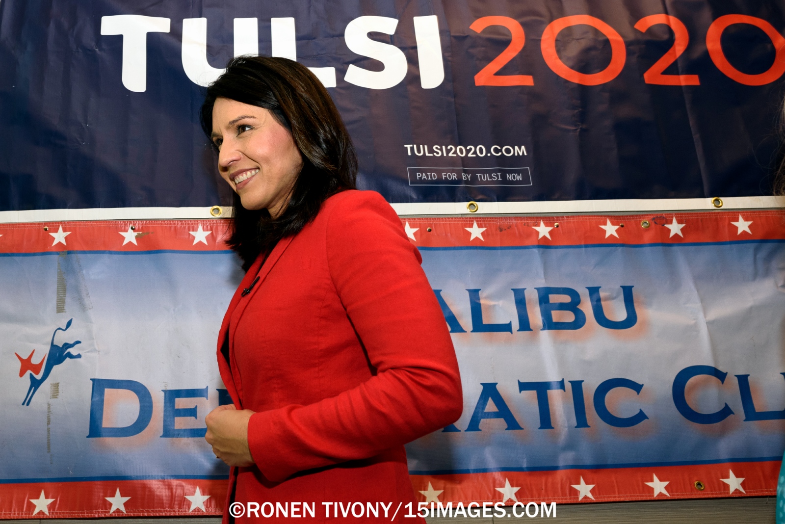  Representative Tulsi Gabbard, ... 2019. (Photo by Ronen Tivony) 