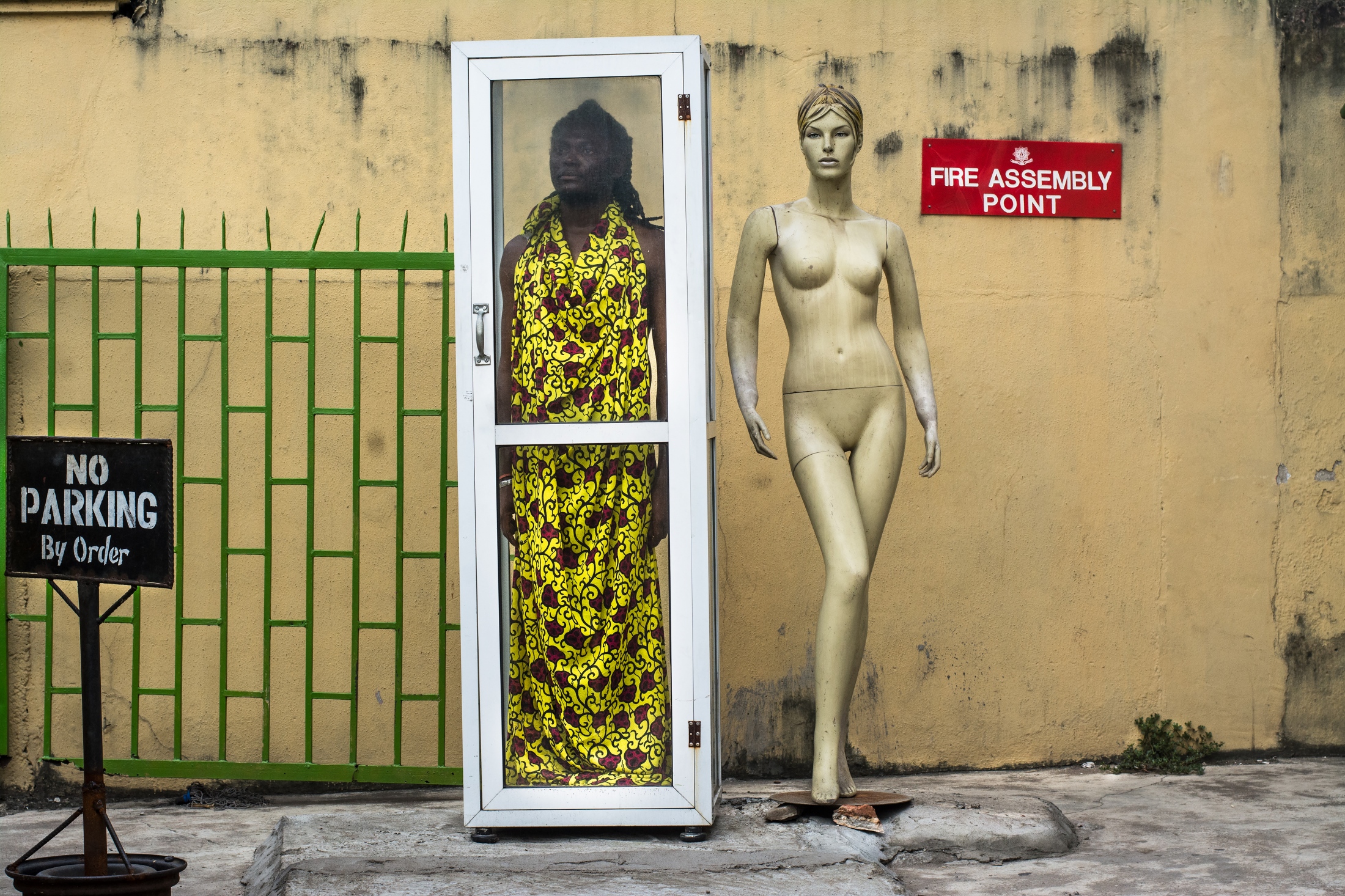 Exploring a Void -   the fire assembly point, Lagos, 2015  
