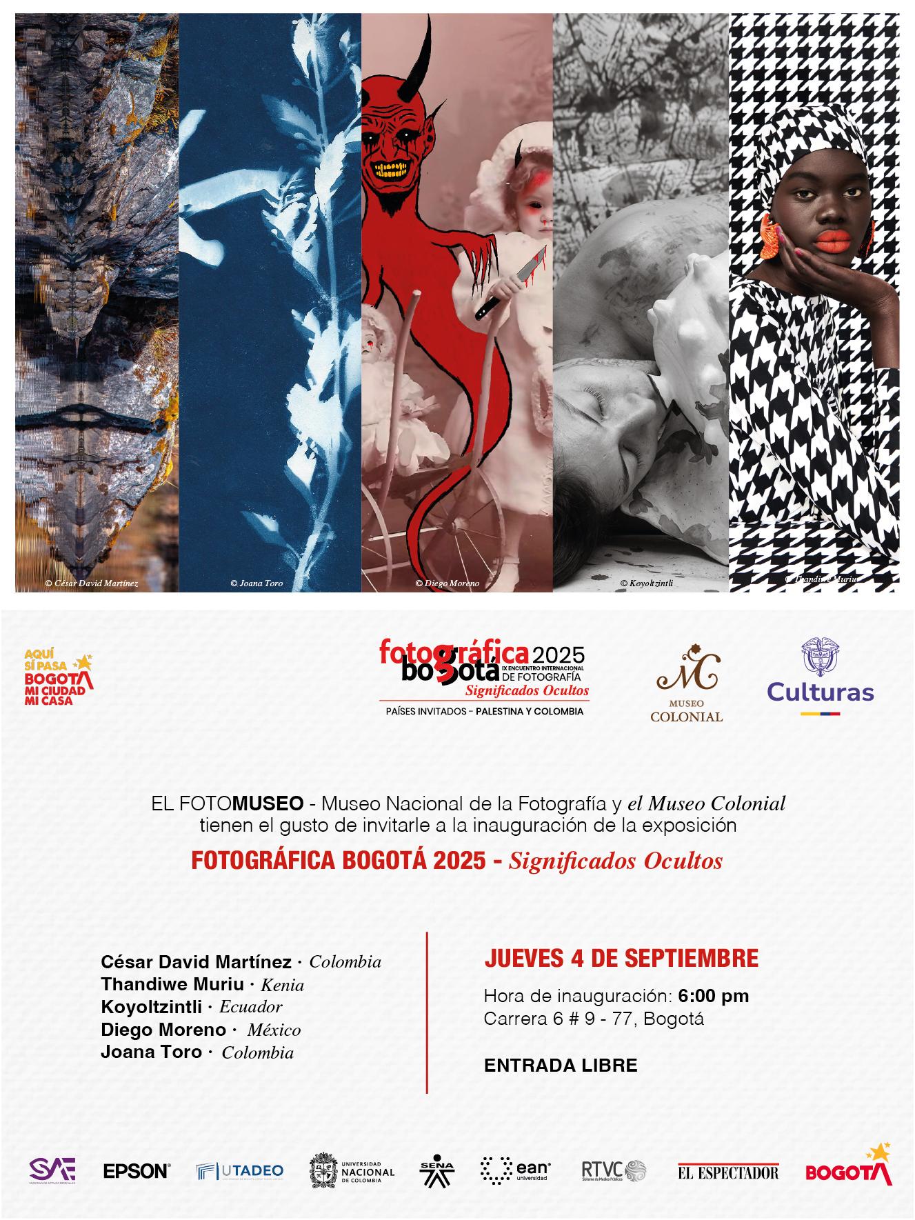 The 9th Bogotá International Photography Biennial Presents the work of Photographer Joana Toro