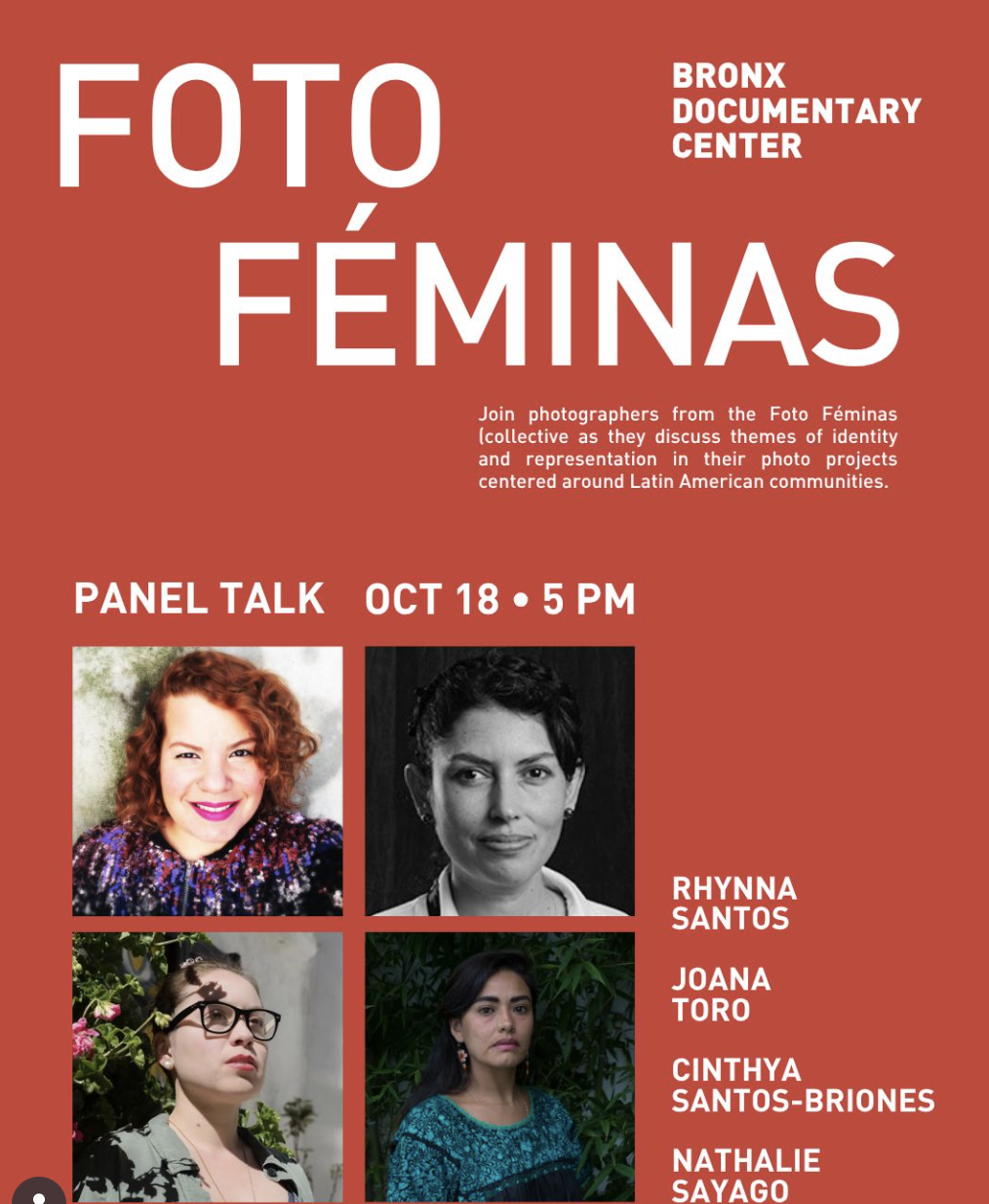 Artist talk at Bronx Documentary Center 