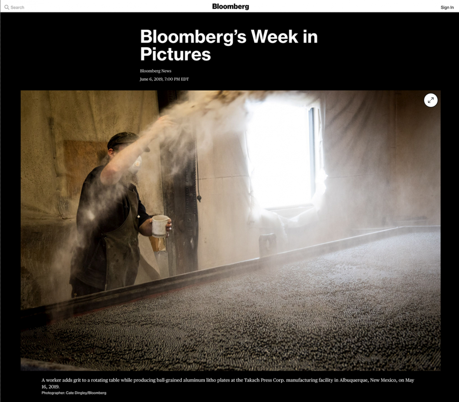 Bloomberg Week In Pictures