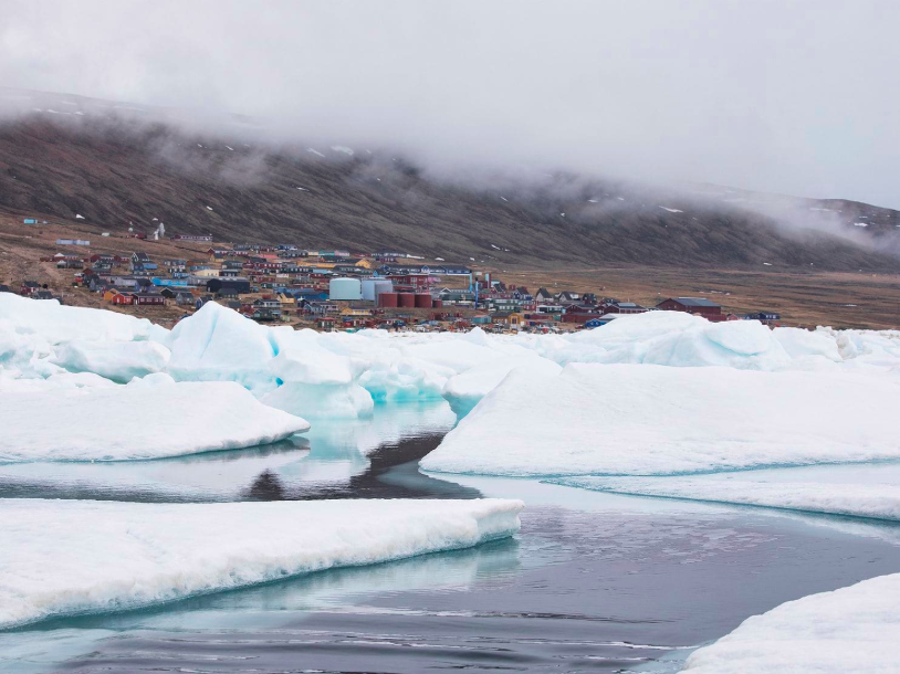 Qaanaaq, in North Greenland is ...climate change. (Anna Filipova)