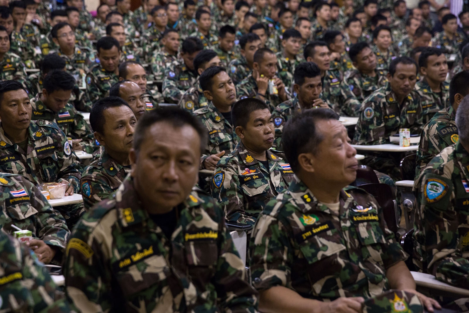 THAILAND'S FOREST RANGERS - Rangers attend a conference during World Ranger Day 2018...