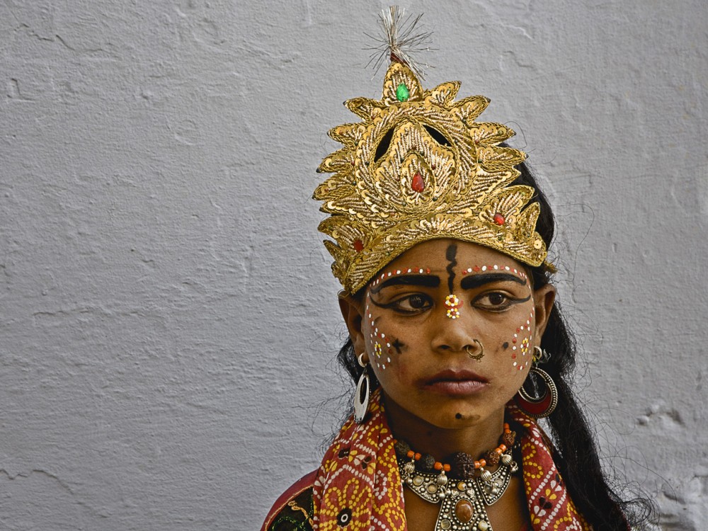 Portrayer of Lakshmi, Consort to Vishnu