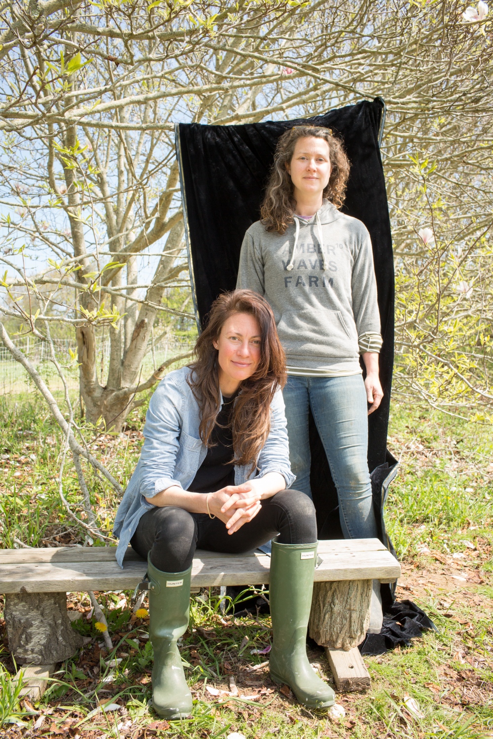 Oh, Farmer - Katie Baldwin + Amanda Merrow owners of Amber Waves Farm,...