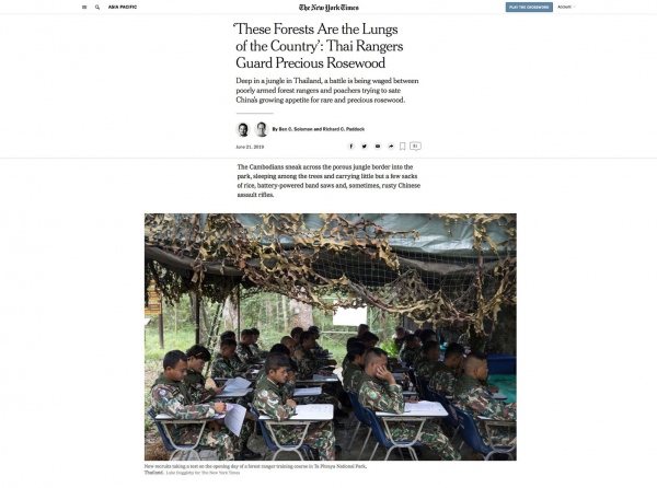 TEARSHEETS - Client:  The New York Times   Published: June 2019