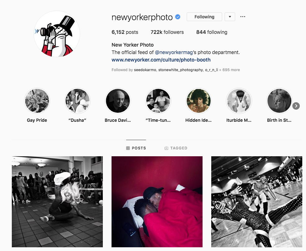 Thumbnail of @NewYorkerPhoto Instagram Takeover