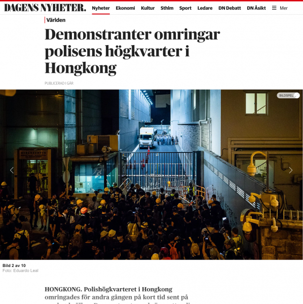  Dagens Nyheter, June 2019 