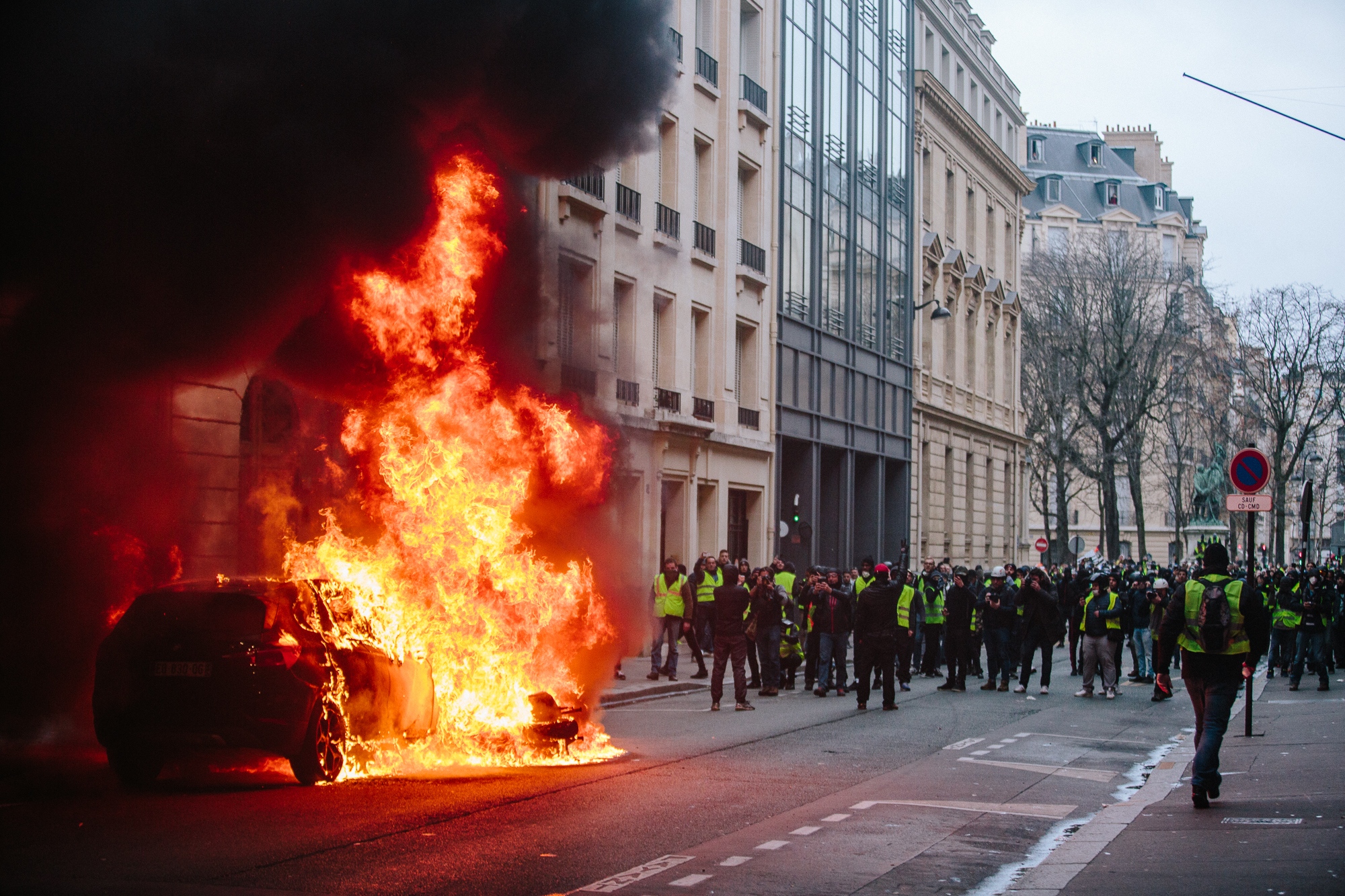Gilets Jaunes Protest in Paris - 