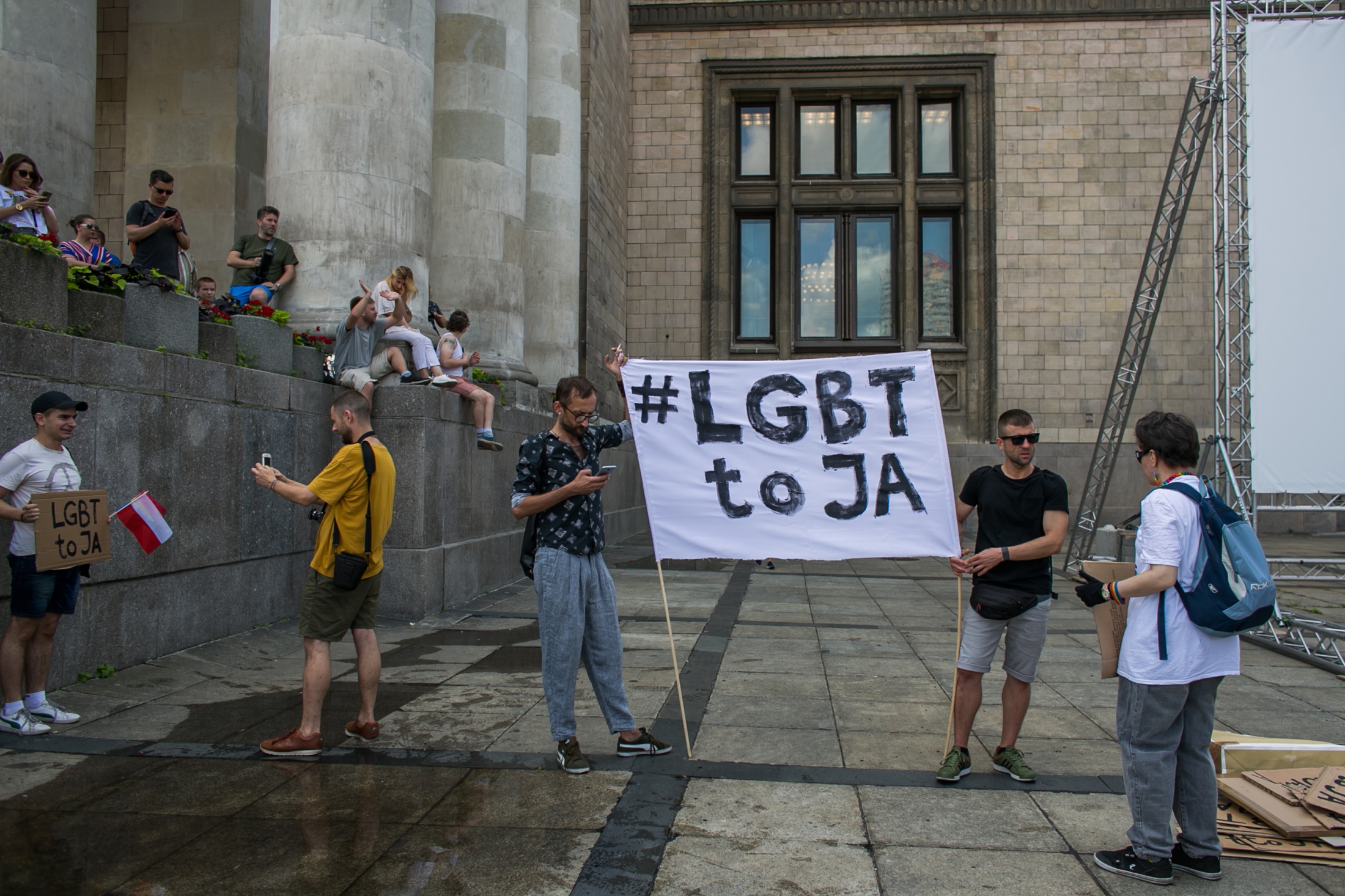 LGBT POLAND  - for NYTimes  - Solidarity with the L.G.B.T. community in Bialystok....