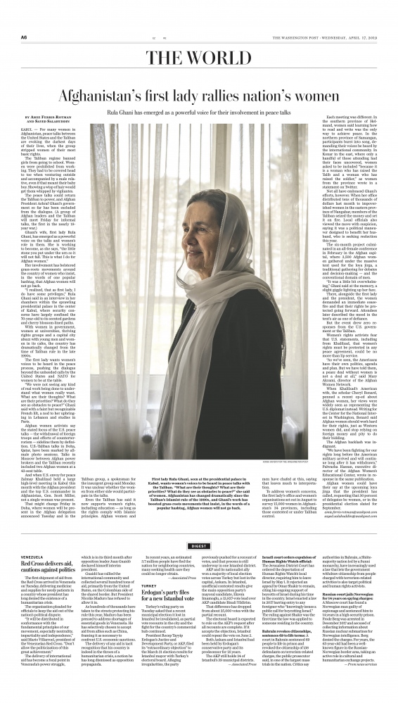 Photography image - Loading WaPo_-_First_Lady.jpg