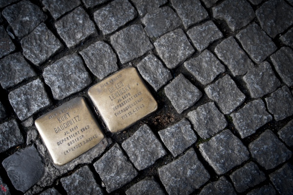 Image from The Making of a Stolperstein - Stolpersteine in Halle (Saale) Saxony-Anhalt, Germany