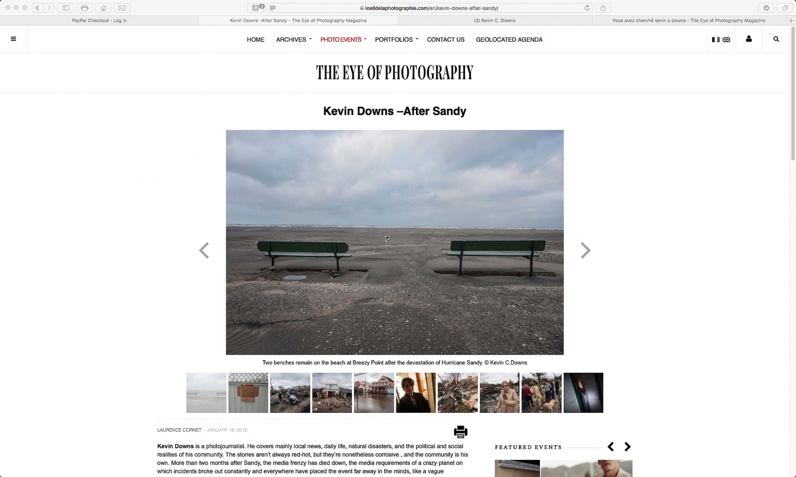 Thumbnail of After Sandy/L'Å’il de la Photographie Magazine