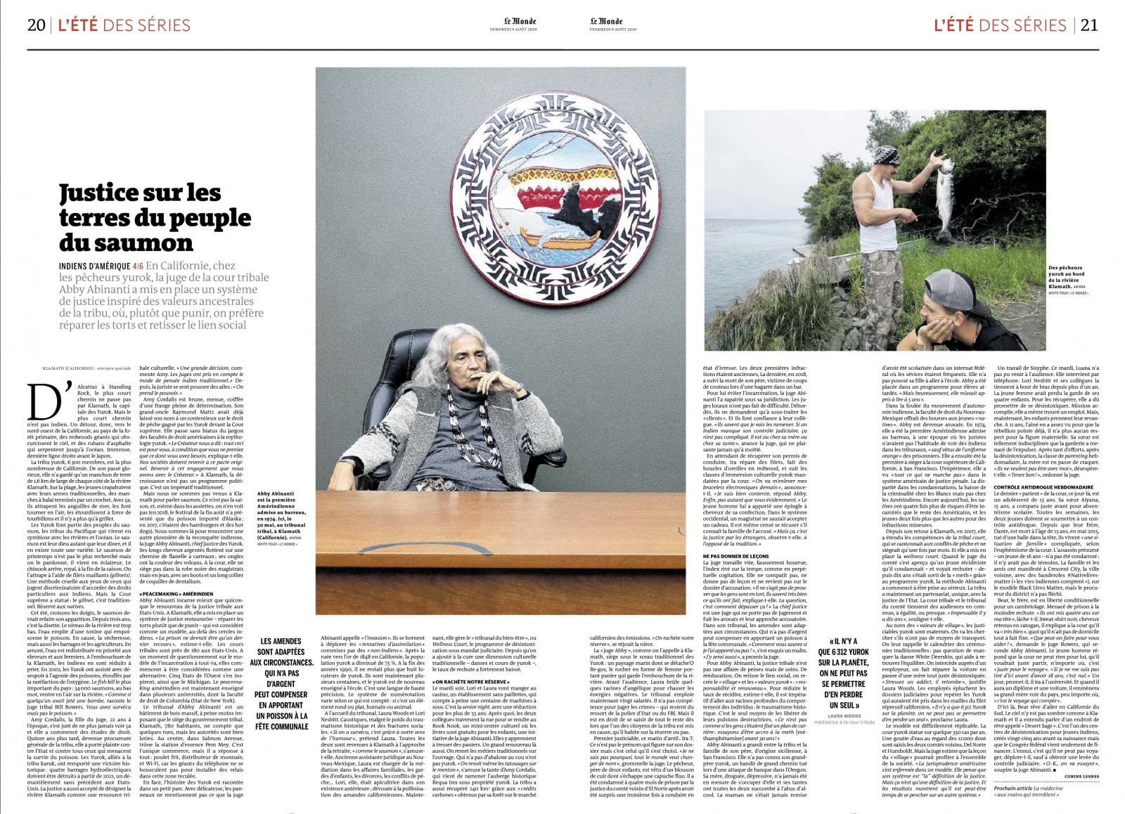 Recent assignment for Le Monde