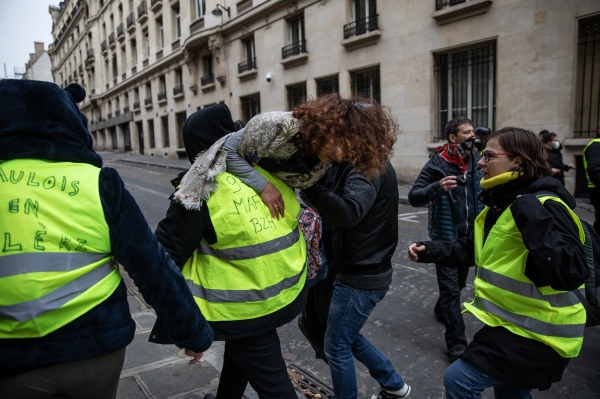Image from Yellow vests (Le Monde)