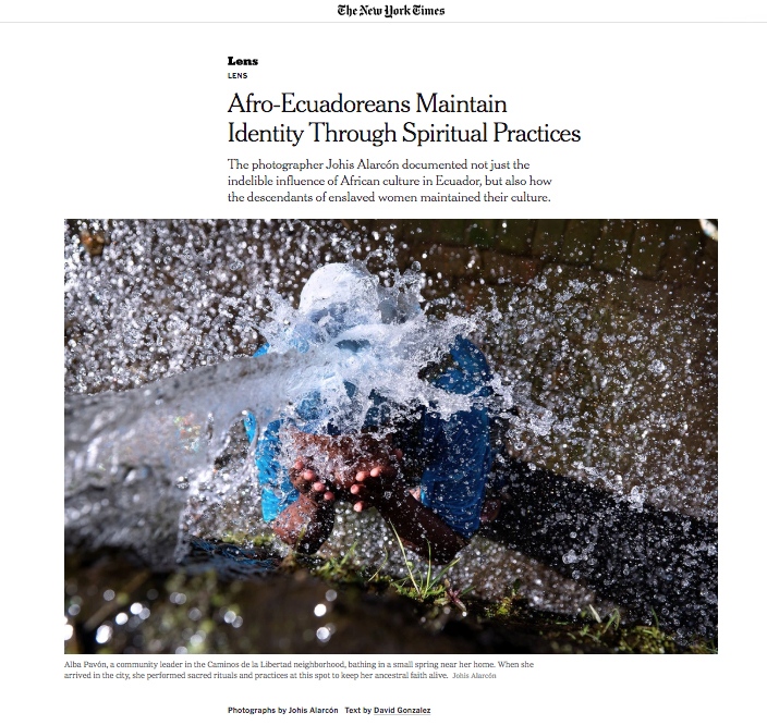  The New York Times Afro-Ecuado...rough Spiritual Practices. 2019