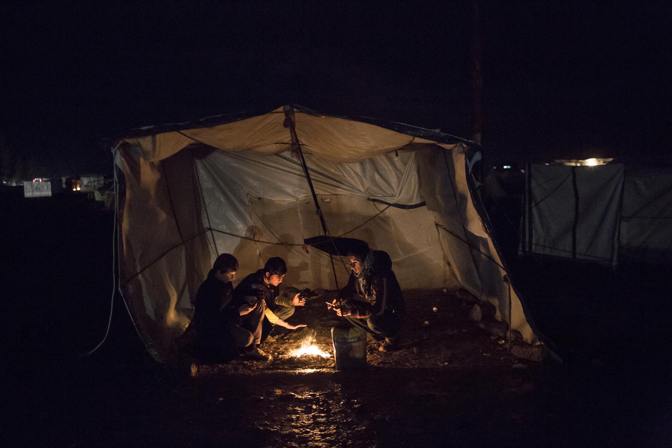 L'exil des yézidis
