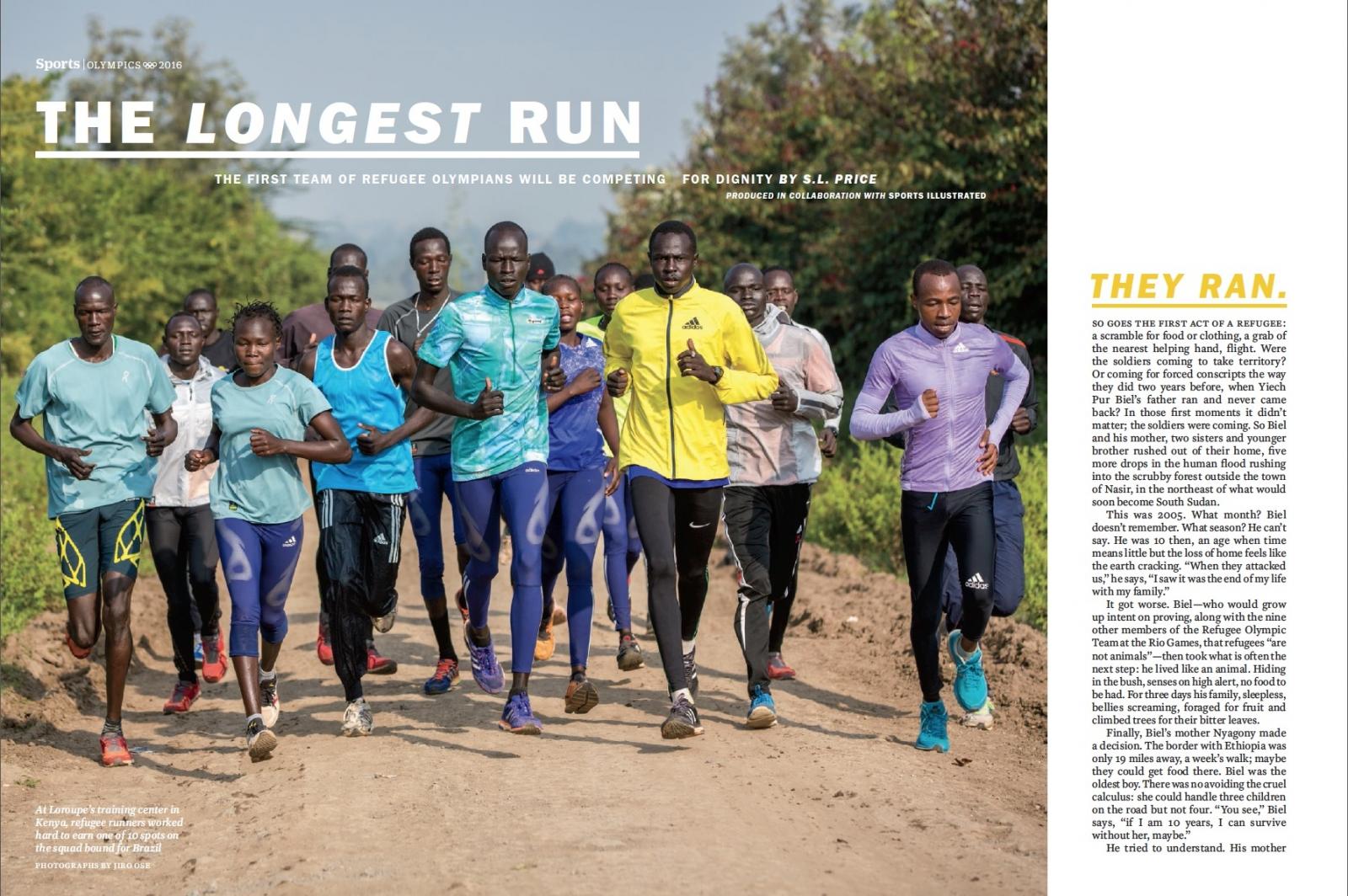  Time Magazine, Refugee Olympians 