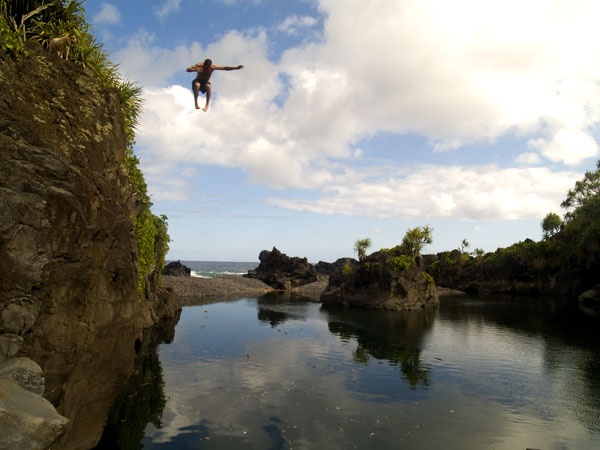 Hawaii has many all-natural swi...s in a state of total Euphoria.