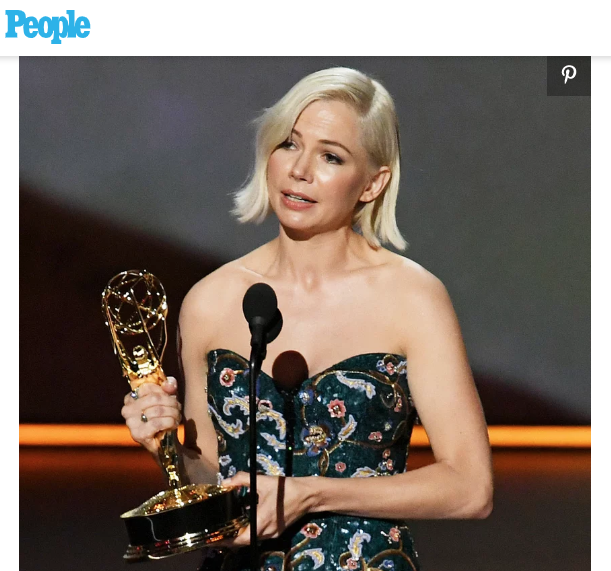on PEOPLE: Michelle Williams Pleads for Pay Equality " 'Especially Women of Color' " in Her 2019 Emmy Win