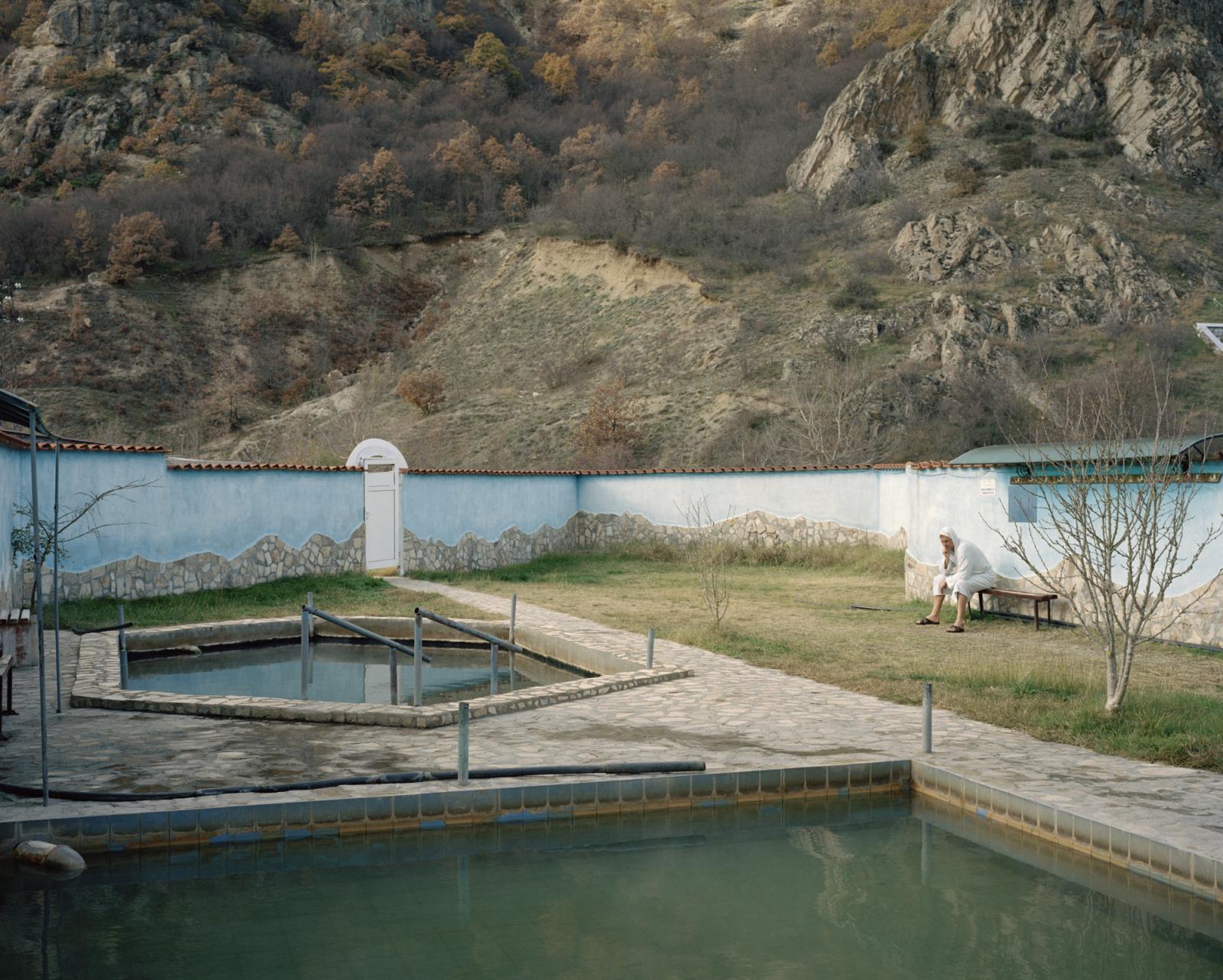  Bulgaria, Rupite. Thermal bath facilities. Close to the thermal facilities was built the...