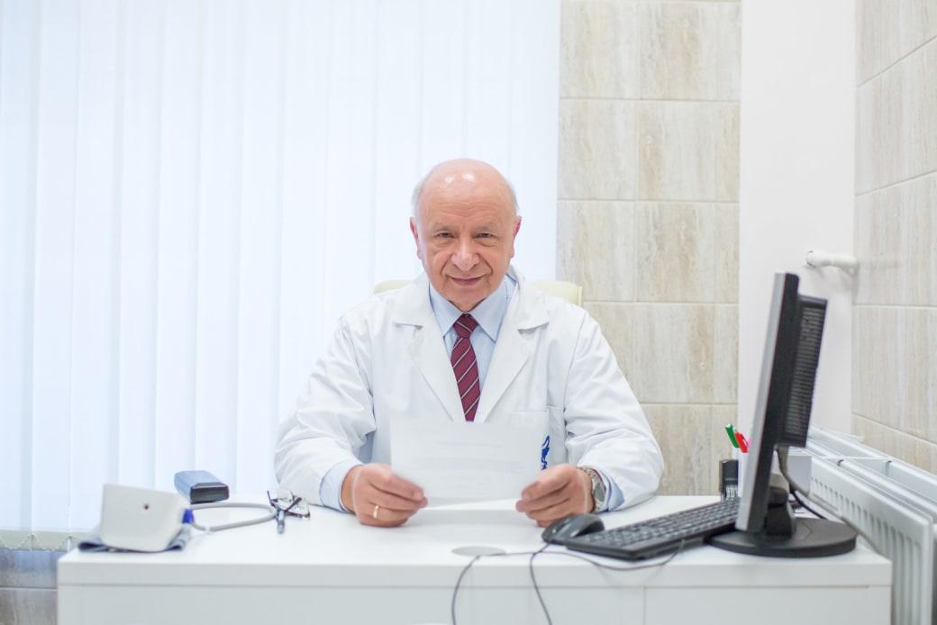 PATRIMONY - for BuzzFeed News - Dr. Bogdan Chazan in his office in Warsaw.   " This...
