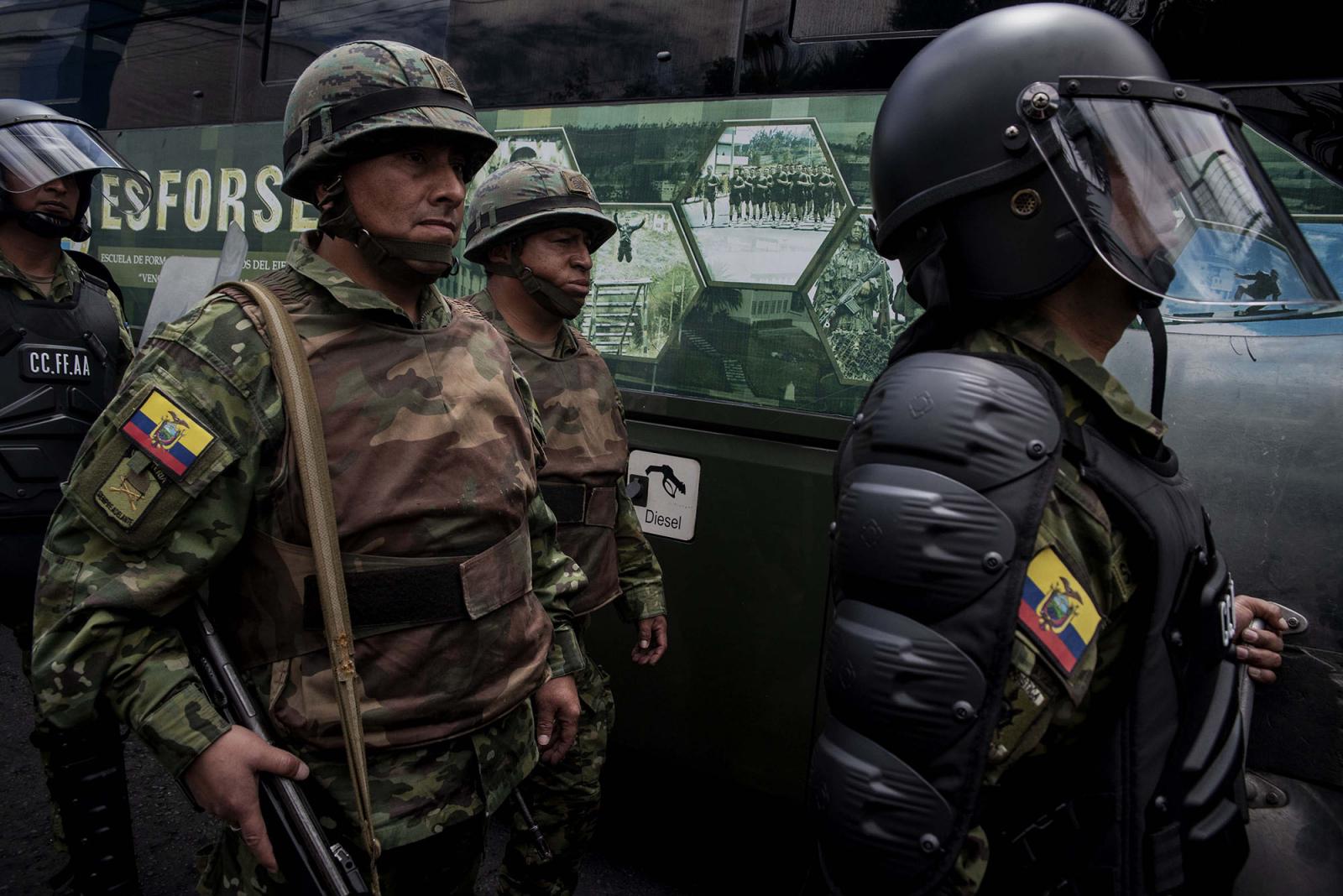 Bloomberg Ecuador Unrest by Johis Alarcón