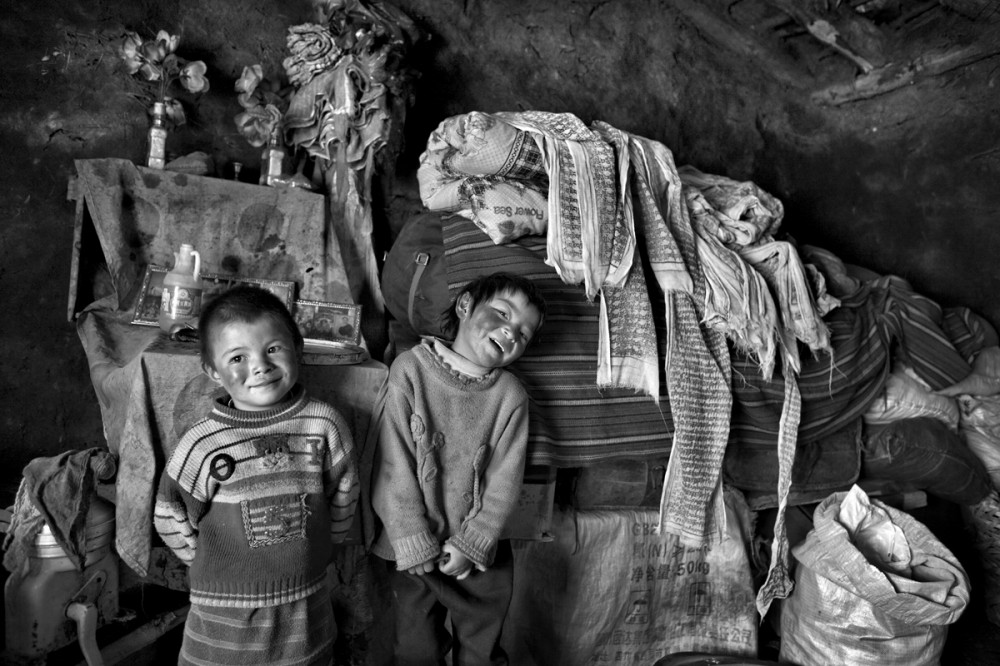 Tibetan Brother and Sister