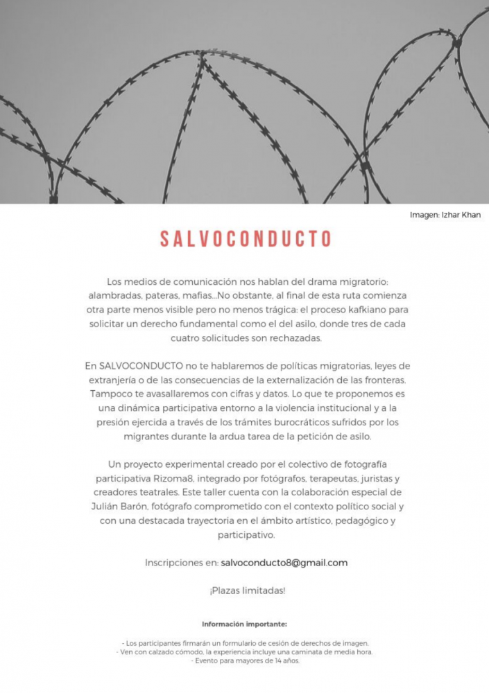 SALVOCONDUCTO. Dinámica participativa en torno a las fronteras by #Rizoma8 