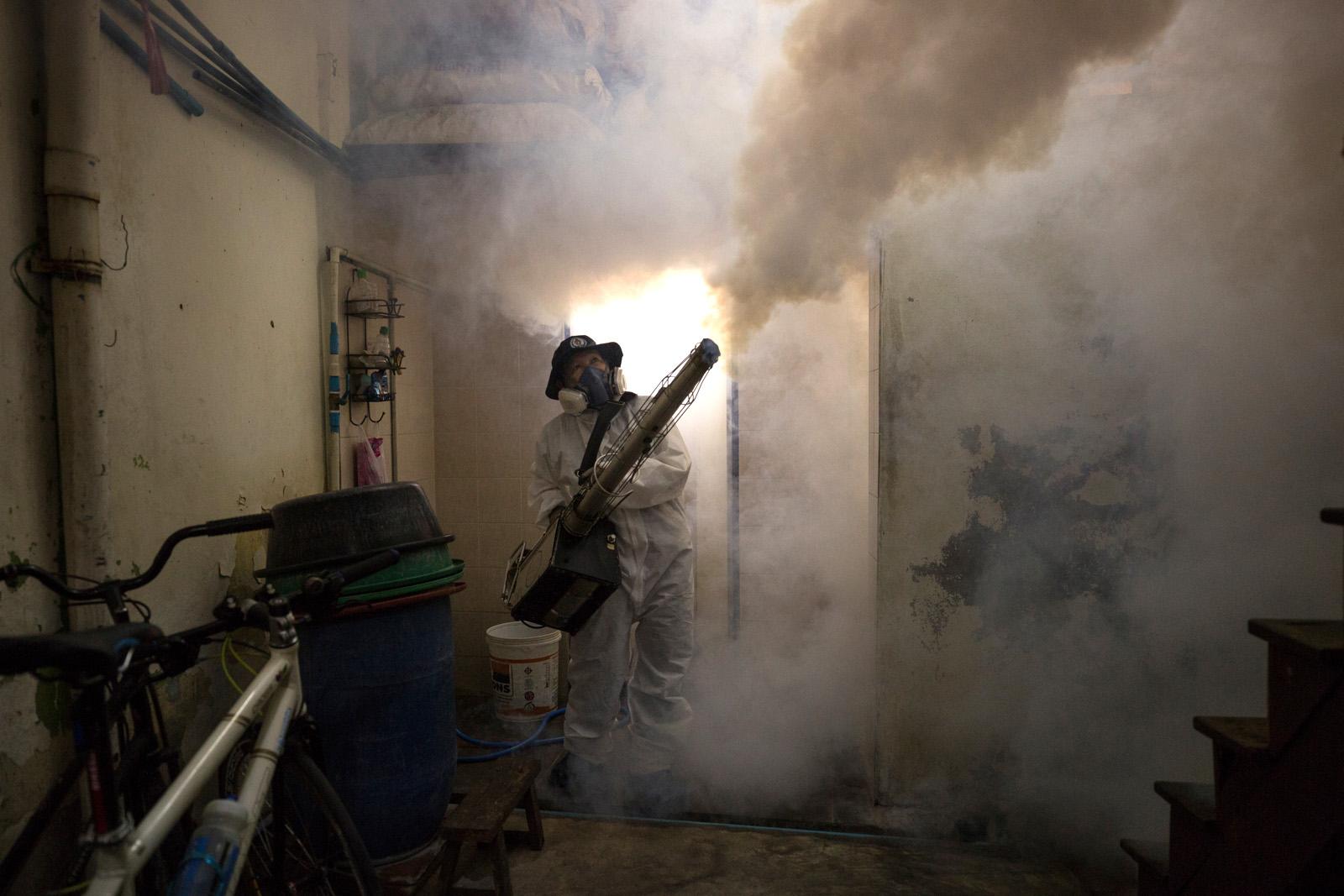 SOUTHEAST ASIA'S DENGUE EPIDEMIC - After a serious outbreak of dengue fever in the Chinatown...