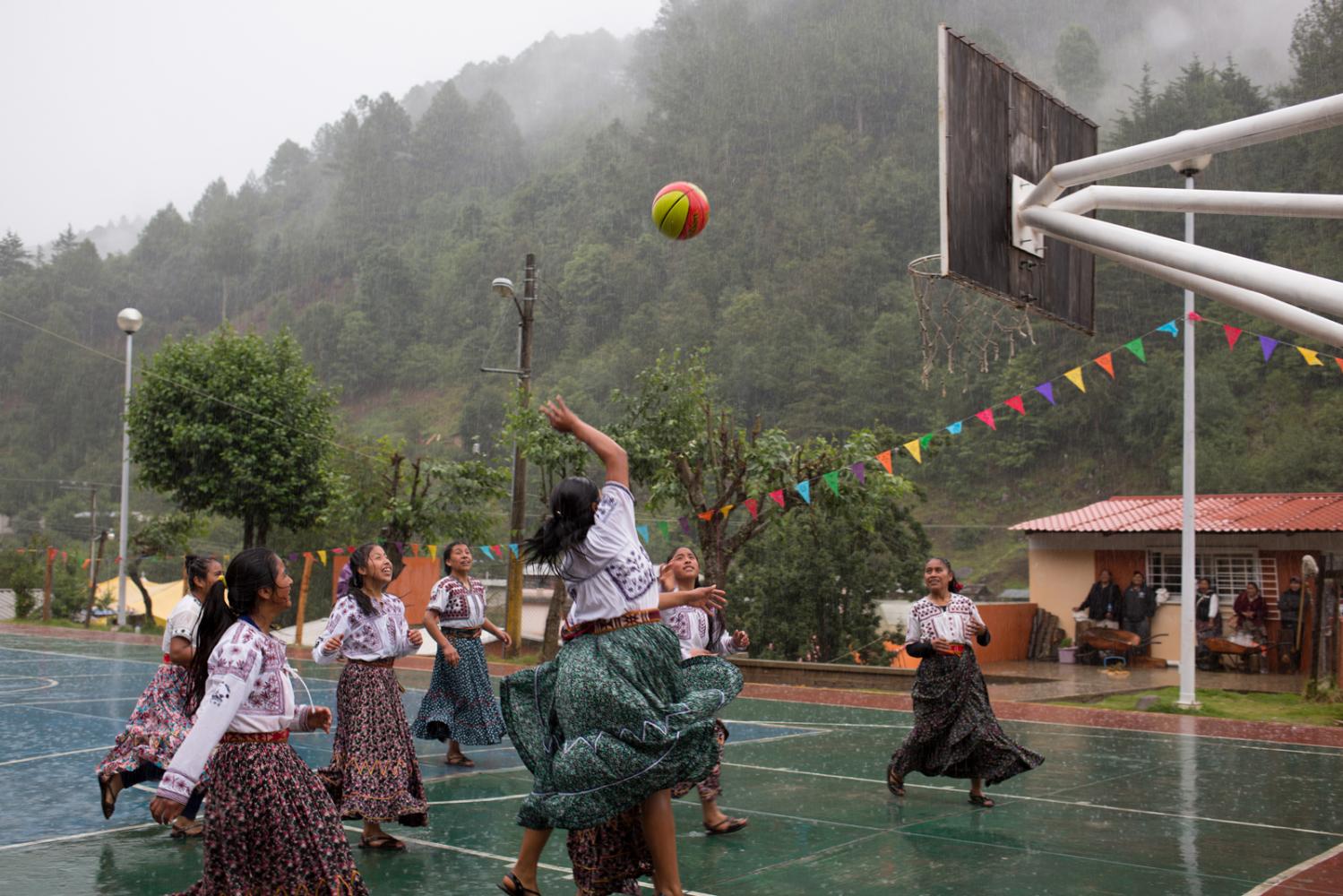 Basketball in Sierra Norte of Oaxaca