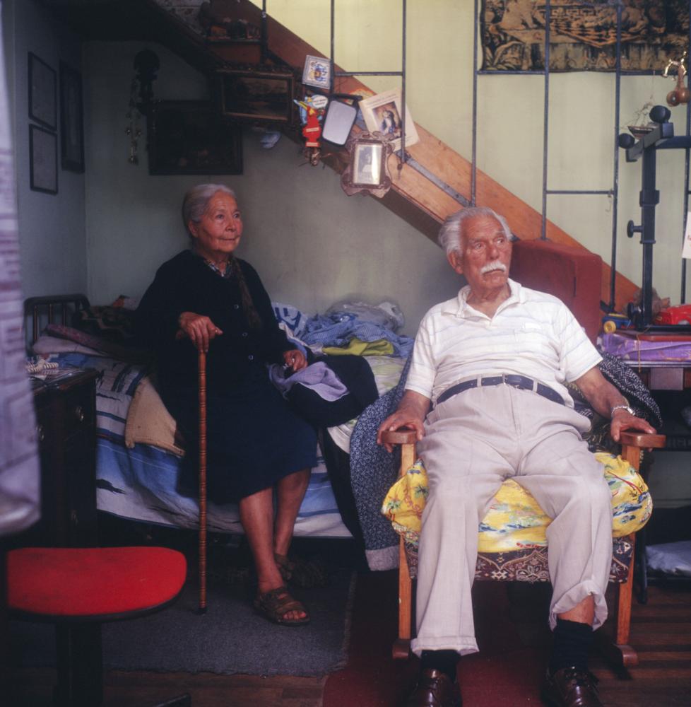Image from PORTRAITS -  Rosa y Juan . Yungay, Santiago. 2011.