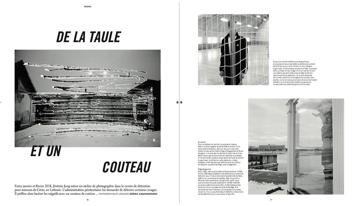 The first spread of the publication