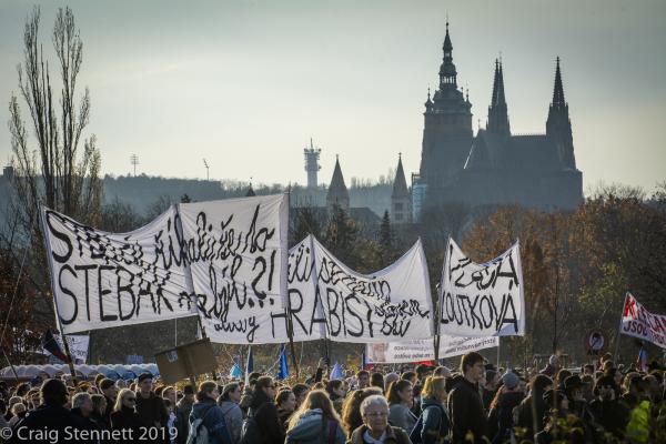 Million Moments-Prague 30 Years on from The Velvet Revolution - The organizers estimated 300 000 attendees; the police...