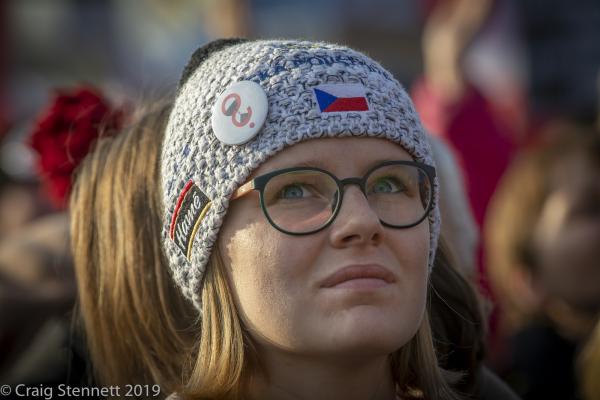Image from Million Moments-Prague 30 Years on from The Velvet Revolution - All ages and backgrounds attended the Million Moments...