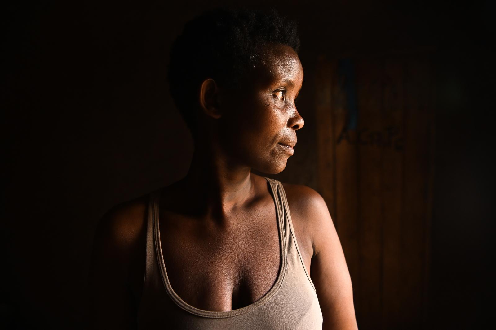 Esperance Kanziza, mother of ei...diagnosed with malaria monthly.